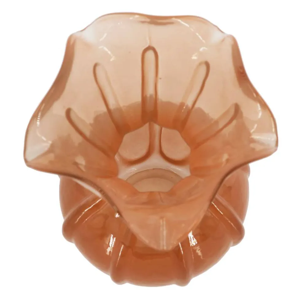 8.5" Taupe Glass Vase by Ashland®