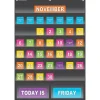 Teacher Created Resources Black Calendar Pocket Chart