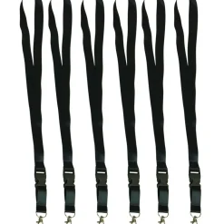 Teacher Created Resources Black Lanyard, 6ct.