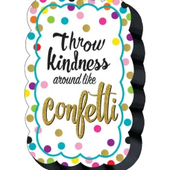 Teacher Created Resources Confetti Magnetic Whiteboard Eraser, 6ct.