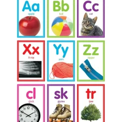 Teacher Created Resources Colorful Photo Alphabet Cards Bulletin Board Set, 40ct.