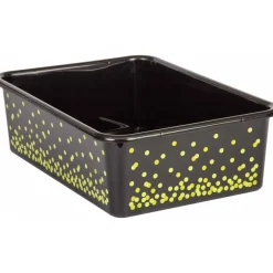 Teacher Created Resources Confetti Large Plastic Storage Bin