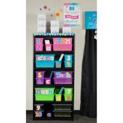 Teacher Created Resources® Large Confetti Plastic Storage Bin, 3ct.