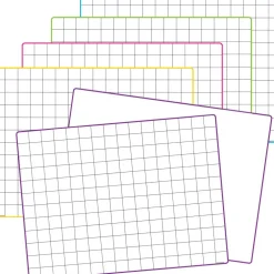 Teacher Created Resources Math Grid Dry Erase Boards, Set of 10