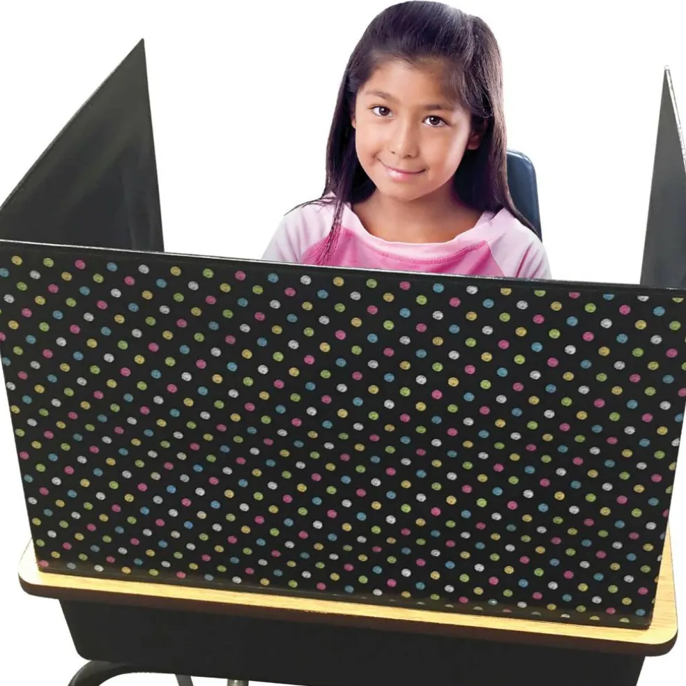 Teacher Created Resources® 2 Pack Chalkboard Brights Classroom Privacy Screen