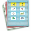 Teacher Created Resources Painted Wood Magnetic Mini Pocket Charts, 14" x 17"