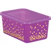 Teacher Created Resources® Small Clear Plastic Storage Bin Lid, 12ct.