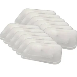 Teacher Created Resources® Small Clear Plastic Storage Bin Lid, 12ct.