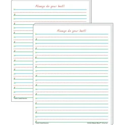 Teacher Created Resources® Smart Start 1-2 Writing Paper, 2 Packs of 100