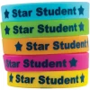 Teacher Created Resources Star Student Wristbands, 6 Packs of 10