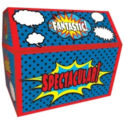 Teacher Created Resources Superhero Chest, 2ct.