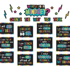 Teacher Created Resources What is Your Mindset Bulletin Board Set