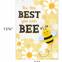 Teacher Created Resources® 11" x 16" Buzzing Bees Positive Saying Small Posters Set