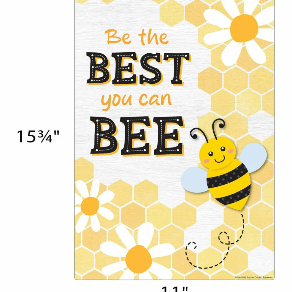Teacher Created Resources® 11" x 16" Buzzing Bees Positive Saying Small Posters Set