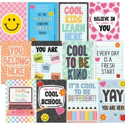 Teacher Created Resources® 11" x 16" Cool for School Positive Sayings Small Poster Set