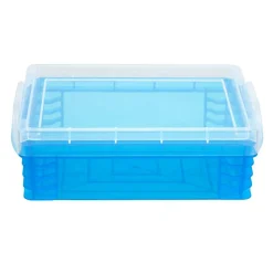 Teal Stacking Crayon Box by Simply Tidy™