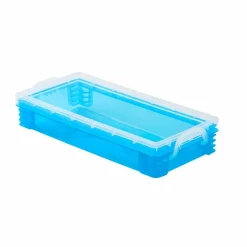 Teal Stacking Pencil Box by Simply Tidy™