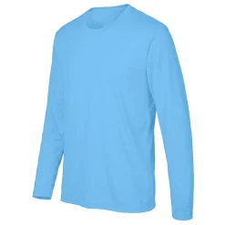 Team 365 Men's Performance Long Sleeve T-Shirt, Blank Tee for DIY Crafts & Custom Printing