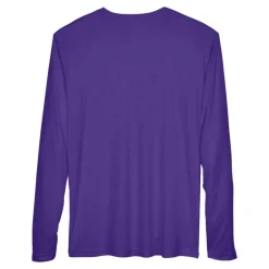 Team 365 Men's Performance Long Sleeve T-Shirt, Blank Tee for DIY Crafts & Custom Printing