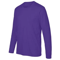 Team 365 Men's Performance Long Sleeve T-Shirt, Blank Tee for DIY Crafts & Custom Printing