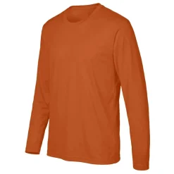 Team 365 Men's Performance Long Sleeve T-Shirt, Blank Tee for DIY Crafts & Custom Printing