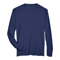 Team 365 Men's Performance Long Sleeve T-Shirt, Blank Tee for DIY Crafts & Custom Printing