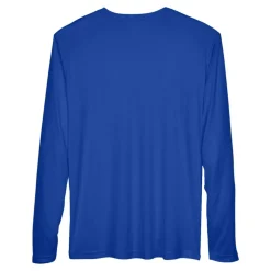 Team 365 Men's Performance Long Sleeve T-Shirt, Blank Tee for DIY Crafts & Custom Printing