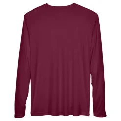 Team 365 Men's Performance Long Sleeve T-Shirt, Blank Tee for DIY Crafts & Custom Printing