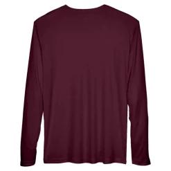 Team 365 Men's Performance Long Sleeve T-Shirt, Blank Tee for DIY Crafts & Custom Printing