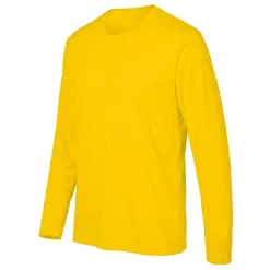 Team 365 Men's Performance Long Sleeve T-Shirt, Blank Tee for DIY Crafts & Custom Printing