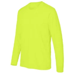 Team 365 Men's Performance Long Sleeve T-Shirt, Blank Tee for DIY Crafts & Custom Printing