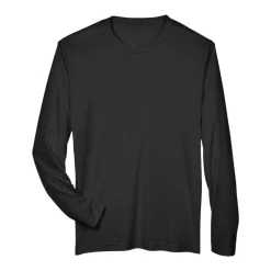 Team 365 Men's Performance Long Sleeve T-Shirt, Blank Tee for DIY Crafts & Custom Printing