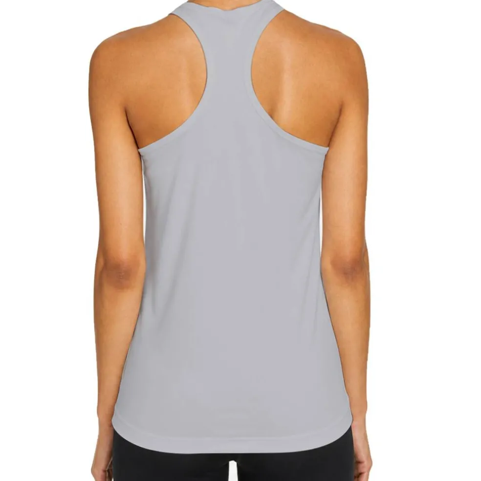 Team 365 Women's Zone Performance Racerback Tank, Athletic Gym Polyester Tank Top
