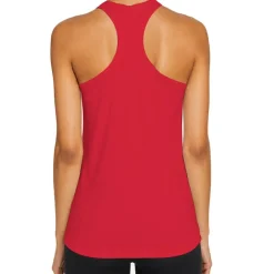 Team 365 Women's Zone Performance Racerback Tank, Athletic Gym Polyester Tank Top