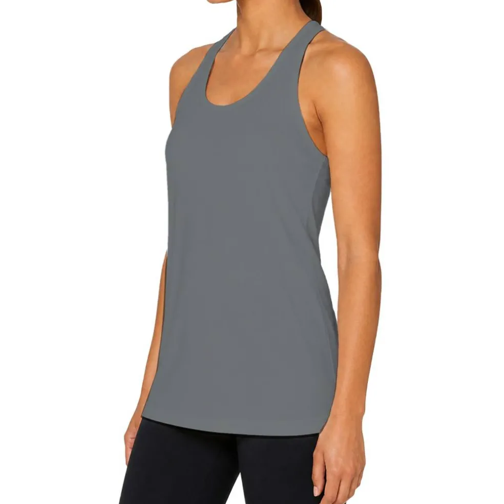 Team 365 Women's Zone Performance Racerback Tank, Athletic Gym Polyester Tank Top
