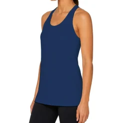 Team 365 Women's Zone Performance Racerback Tank, Athletic Gym Polyester Tank Top