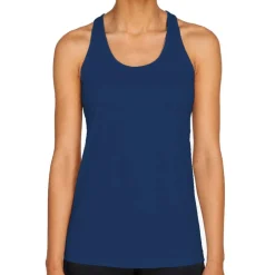 Team 365 Women's Zone Performance Racerback Tank, Athletic Gym Polyester Tank Top
