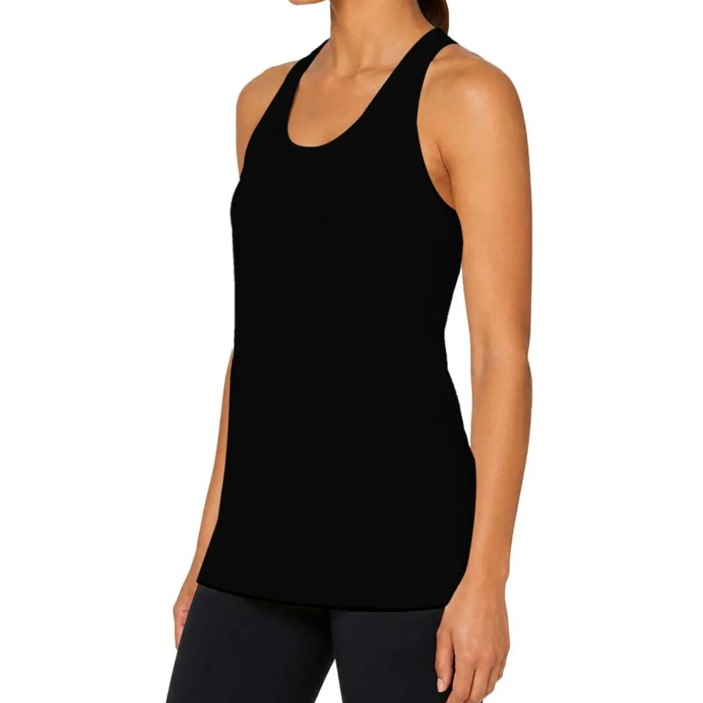 Team 365 Women's Zone Performance Racerback Tank, Athletic Gym Polyester Tank Top