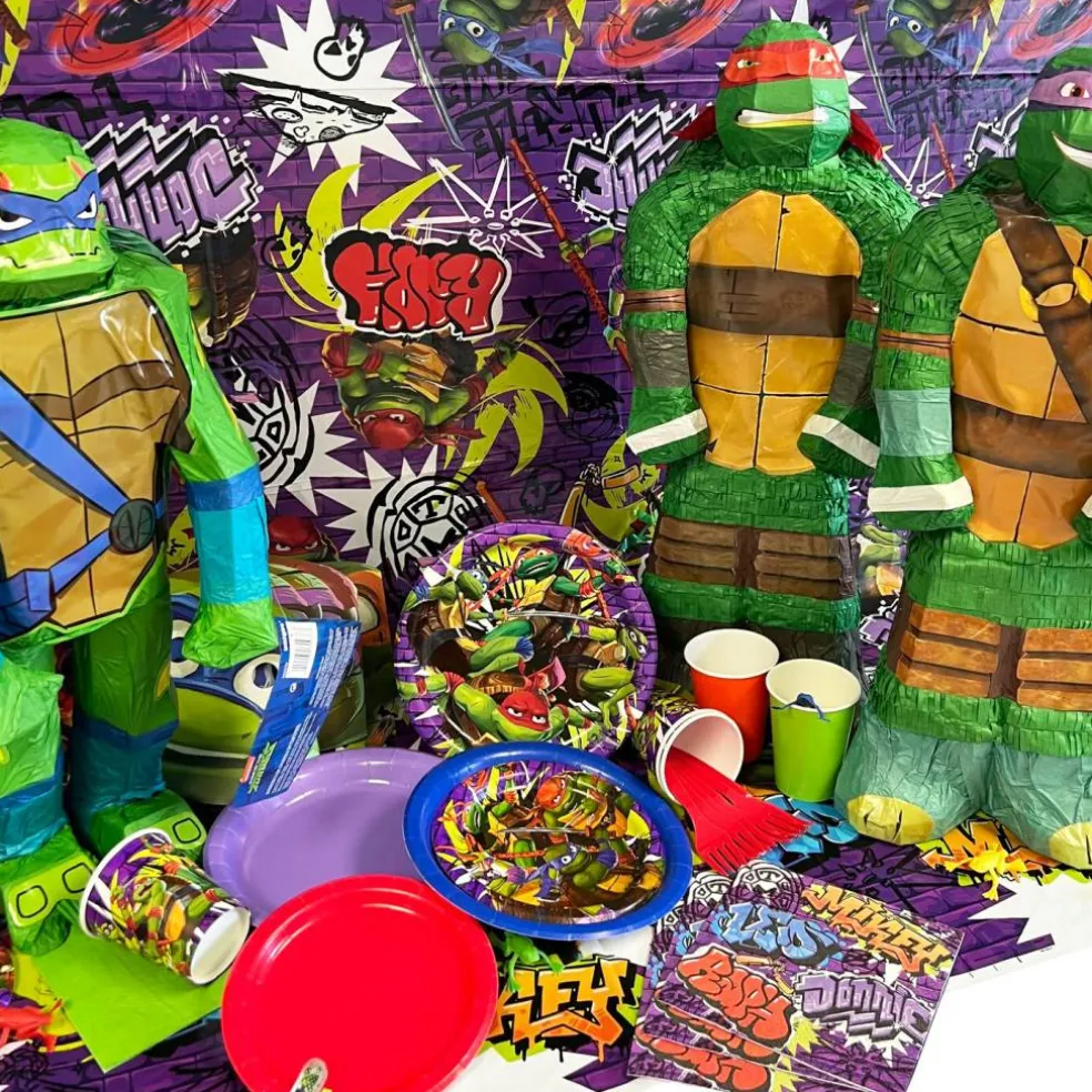 Teenage Mutant Ninja Turtles, Michelangelo, Pull-String Pinata - 1 Pinata