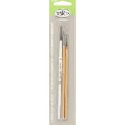Testors® Round 3 Piece Brush Set