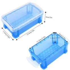 testyu Small Plastic Box, 4.3