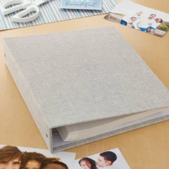 Textured Gray Magnetic Photo Album by Recollections™