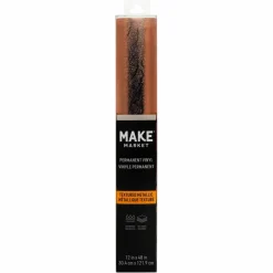 Textured Metallic Permanent Vinyl by Make Market®
