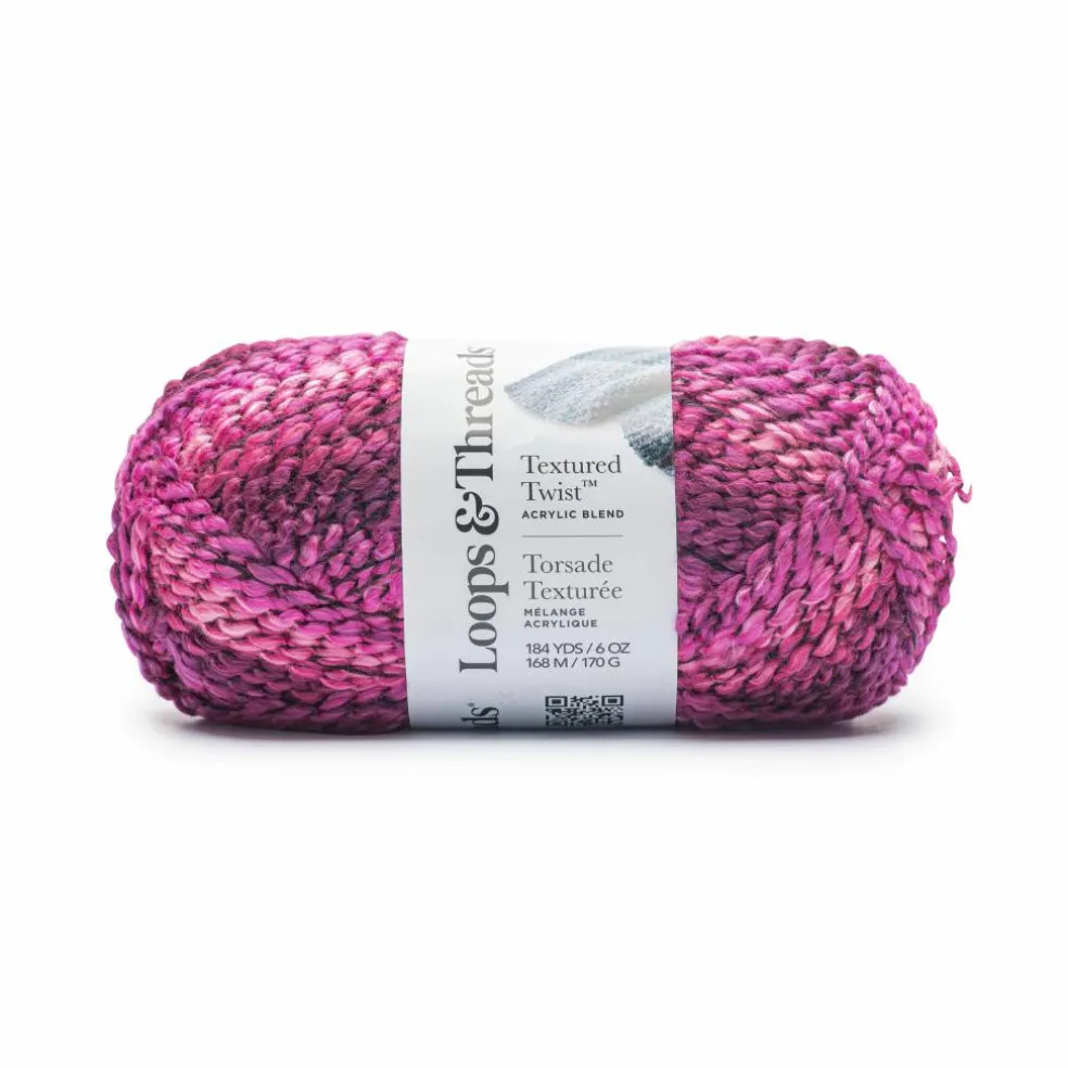 Textured Twist™ Yarn by Loops & Threads®