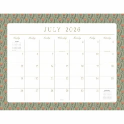 TF Publishing 2026-27 Artisan Legacy Desk Pad Monthly Blotter Calendar