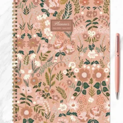 TF Publishing Large Blooming Pink Weekly Monthly Planner