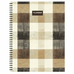TF Publishing Large Checkered Cowboy Weekly Monthly Planner