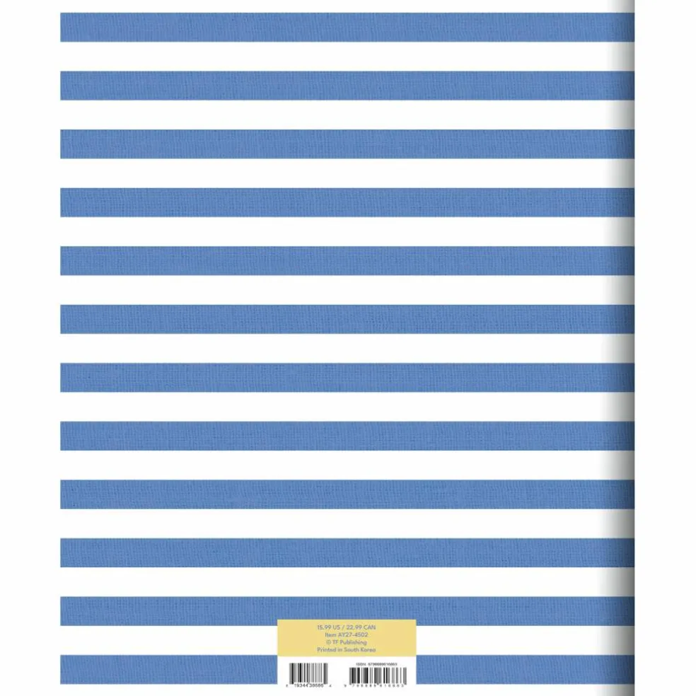 TF Publishing Large 2026-27 Linen Lines Monthly Planner