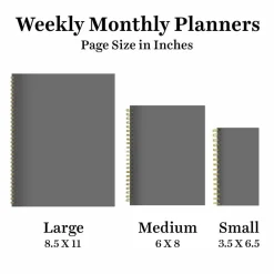 TF Publishing Large Very Blue Berry Weekly Monthly Planner