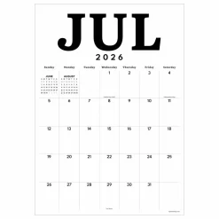TF Publishing Medium 2026-27 Art Poster Wall Calendar